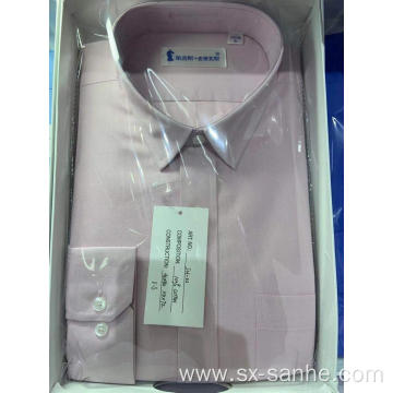 Pure Cotton Casual Shirts Men's Square